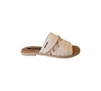 Ciabatte fascia beige Gianmarco Venturi donna