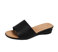 Ciabatte gelattto Donna Heels Donna Espadrillas Zeppa Sandali Scarpe Basse Donna Eleganti Infradito Gioiello con Zeppa Ciabatte Donna casa Primavera Sandali Tacco Donna