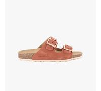 Grunland Sara CB2631 Mattone Marrone Ciabatte Donna Anatomiche Soft Pelle Fibbie BIRK 38