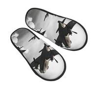 Ciabatte Guerra Mondiale Comode Pianelle Morbide Scarpe Di Cotone Per Casa Invernale Esterno M