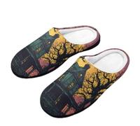Ciabatte Haunted House And Moon Slippers L