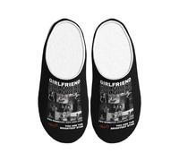 ＨＡＯＡＮＧＺＨＥ Ciabatte in Cotone Personalizzate - Infradito Morbide per Casa - Antiscivolo - Lavabile in Lavatrice - Confortevoli e Regolabili - Ciabatte Comode con Suola Antiscivolo - Ideali per Casa