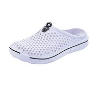 Ciabatte Infradito Pantofola Sandali Scarpe da Uomo Beach Casual Pantofole da Uomo Unisex Casual Coppia Sandalo da Spiaggia Infradito Pantofole Maschili-White_39