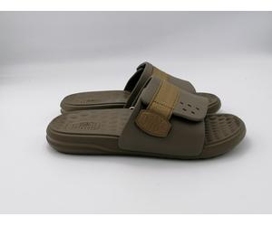Ciabatte infradito uomo HEY DUDE Wave alt slide marrone grigio fango