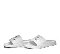 Kappa Coll Gale, Flip-Flop Unisex-Adulto, White/Black, 45 EU