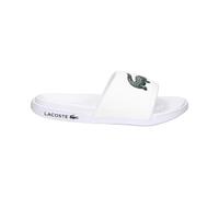 Ciabatte Lacoste Crocro Dualiste Slide Blanc 40,5