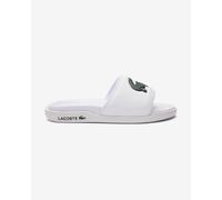 Ciabatte Lacoste Serve Slide bianco puro verde - 35.5