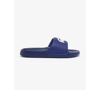 Ciabatte Lacoste Serve Slides 1.0 colore blu navy bianco - 40.5