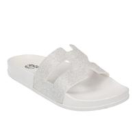 CIABATTE MARE PROFUMATE DONNA AXA 73289A BIANCO GLITTER ARGENTO DAL 37 AL 40 NEW