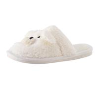 Ciabatte Memory Foam Comode Donna, Pantofole da Donna Stile Coppia Orso alla Moda e Simpatico Cartone Animato per Interni Esterni Fondo Piatto Comodo e Antiscivolo