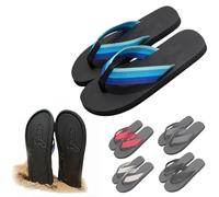 Ciabatte nascoste, Sandalo Antiscivolo Estivo, Infradito da Spiaggia, Ciabatte con Impronte Divertenti, Oggetti di Scena per Feste in Spiaggia(Blue,36 EU)