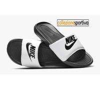 CIABATTE NIKE VICTORI ONE SLIDE- CN9675-005 col. bianco/nero