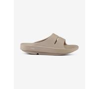 Ciabatte OOFOS Recovery OOAHH beige scuro - 42