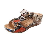 Ciabatte Ortopediche Donna Estive Eleganti Comode Ciabatta Casual Leggeri Sandali Pantofole Sandali Donna Ortopedici Estivi Leggeri Comodi Aperta Antiscivolo Arch Support Sandalo Spiaggia Mare