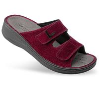 Ciabatte ortopediche donna Podartis ALIPES Shine Burgundy SR10279 -