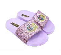 Ciabatte Rainbow High a fascia viola platino silver dal 26 al 35