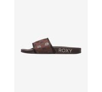 Ciabatte Roxy Slippy Print marrone cioccolato donna - 37