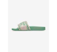 Ciabatte Roxy Slippy Print verde chiaro rosa donna - 40