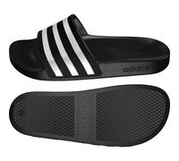 ADIDAS ciabatte adilette aqua nero bianco uomo EUR 43 1/3 / UK 9