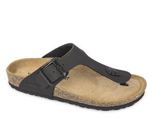 Ciabatte sandali infradito Valleverde VG830QP ecopelle nera