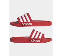 Ciabatte Sandali Mare Piscina UOMO Adidas ADILETTE SHOWER Rosso Bianco