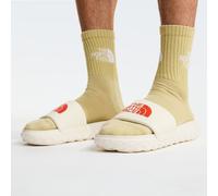 The North Face - M Never Stop Cush - Sliders bianche dune/rosso lava-Bianco 43