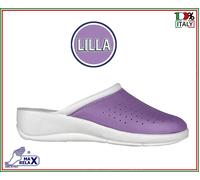 Ciabatte sanitarie Donna Max Relax 400/S Sottopiede Vera Pelle Made in Italy