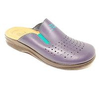 Ciabatte Sanitarie Uomo Fly Flot Ciabatta Sanitaria Elastici Bianco Bianche Bianca Blu Ospedale FLY FLOT Art 24182 (43, Blu)