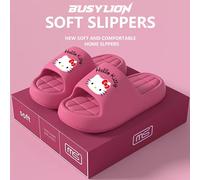 Ciabatte Sanrio Hello Kitty, in EVA, adatte per il bagno, abbigliamento per la casa, leggere e , che combinano e , ideali per l'uso o come regalo A-TX01, scarpe da donna