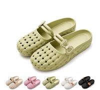Ciabatte Traspiranti da Donna, Scarpe morbide Pantofole Slip-on | Scarpe da casa, sandali slip on leggeri da donna, pantofole antiscivolo ad asciugatura rapida