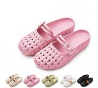 Ciabatte Traspiranti da Donna, Scarpe morbide Pantofole Slip-on | Scarpe da casa, sandali slip on leggeri da donna, pantofole antiscivolo ad asciugatura rapida