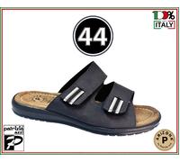 Ciabatte Uomo Arizona by Patrizia Azzi 8612 Velcro Regolabile Nero