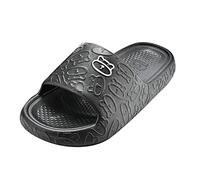 Ciabatte Uomo Casa Estive Ciabatte Uomo Casa Sandali Chiusi Pantofole Morbide Antiscivolo per Stampa Orso Cartone Animato Calzature Domestico Bagno Comfortevole Punta Chiusa Sandaliuomo Bagno