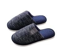 Ciabatte Uomo Donna Invernali Cotone Memory Foam Pantofole Unisex Antiscivolo Comode Slippers Morbide Ciabatta Chiuse Pianta Larga Tinta Unita per Casa 40-46