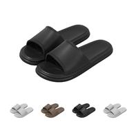 Ciabatte Uomo Estive Casual Sandali Punta Aperta Suole Spesse Pantofole a Fondo Piatto Sandalo Antiscivolo Comodi Infradito Traspiranti Leggeri Ciabatta Eleganti Scarpe per Interni ed Esterni