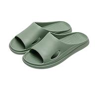 Ciabatte Uomo Estive, Donna Estive Pantofole Uomo, Antiscivolo Estate Beach Slide Sandali, Ciabatte da Doccia, Leggere Asciugatura Rapida Spiaggia Sandalo Unisex, Portatile Pantofole Hotel