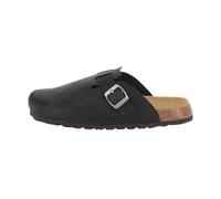Grunland Ciabatta puntachiusa in Pelle ingrassata | BOBO CB2224 Nero 45