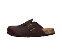 Grunland Ciabatta puntachiusa in Pelle ingrassata | BOBO CB2224 MOGANO 39