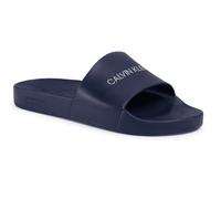 Calvin Klein Ciabatte uomo mare o piscina swimwear CK articolo KM0KM00498 ONE MOLD SLIDE, CBK Black iris, 45