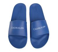 Calvin Klein Ciabatte uomo mare o piscina swimwear CK articolo KM0KM00498 ONE MOLD SLIDE, CJR Snorkel blue, 44