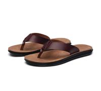 Ciabatte Uomo Piscina Ciabatte Spugna Uomo da alla Moda Estivi da Spiaggia Traspiranti Scarpe Basse Zoccoli da Bagno Pelle Antiscivolo Divertenti