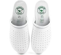 Ciabatte uomo sanitarie sabout ortopediche plantare vera pelle comode anatomiche