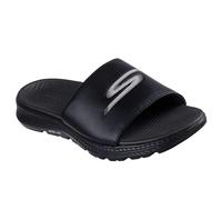 Ciabatte Uomo Skechers Go Consistent Nero con Memory Foam Sportive Mare Piscina