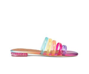 Ciabattina flat Kurt Geiger Maddison Jelly con listini in gomma multicolor - JELLY STRAPPY 822 40