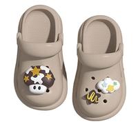 Ciabattine Bimba - Zoccoli Bambina Sabot Pantofole Estive per Bambini E Bambine Scarpe con Foro per Neonati con Decorazioni A Cartoni Animati Pantofole Fresche per Tutta La Famiglia