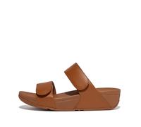 Ciabattine con tacco donna FitFlop Lulu Adjustable Beige 39
