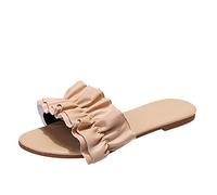 Ciabattine Donna Estate Aperte Doccia Slippers Eleganti Comode Sandali Da Casa Estivi Antiscivolo Piatti Infradito Spiaggia Piscina Ciabatte Mare Bassi Moda Flip Flop Casual Pantofole Bohemia Leggere