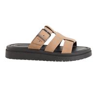 Ciabattine piatte in pelle Marrone 40