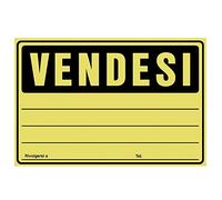 CIAC n.5 cartello vendesi in PPL colori assortiti 597CIACVEN