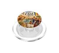 Ciad Africa Deserto del Sahara, Parco Zakouma PopSockets PopGrip per MagSafe